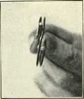 An illustration from The physical phenomena of spiritualism, fraudulent and genuine; being a brief account of the most important historical phenomena; a criticism of their evidential value, and a complete exposition of the methods employed in fraudulently reproducing the same (1908)