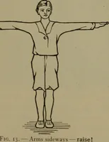 An illustration from Physical training for the elementary schools, gymnastics, games, and rhythmic plays (1917)