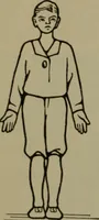 An illustration from Physical training for the elementary schools, gymnastics, games, and rhythmic plays (1917)