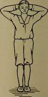 An illustration from Physical training for the elementary schools, gymnastics, games, and rhythmic plays (1917)