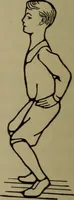 An illustration from Physical training for the elementary schools, gymnastics, games, and rhythmic plays (1917)