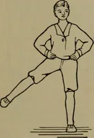 An illustration from Physical training for the elementary schools, gymnastics, games, and rhythmic plays (1917)