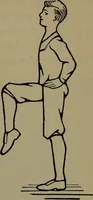 An illustration from Physical training for the elementary schools, gymnastics, games, and rhythmic plays (1917)