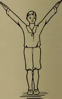 An illustration from Physical training for the elementary schools, gymnastics, games, and rhythmic plays (1917)
