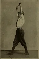 An illustration from Physical training for the elementary schools, gymnastics, games, and rhythmic plays (1917)
