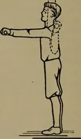 An illustration from Physical training for the elementary schools, gymnastics, games, and rhythmic plays (1917)
