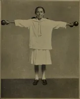 An illustration from Physical training for the elementary schools, gymnastics, games, and rhythmic plays (1917)