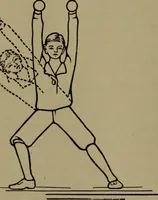 An illustration from Physical training for the elementary schools, gymnastics, games, and rhythmic plays (1917)