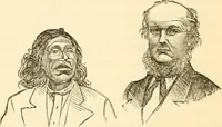 An illustration from Physiognomy illustrated ; or, Nature's revelations of character : a description of the mental, moral, and volitive dispositions of mankind, as manifested in the human form and countenance (1891)