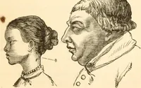 An illustration from Physiognomy illustrated ; or, Nature's revelations of character : a description of the mental, moral, and volitive dispositions of mankind, as manifested in the human form and countenance (1891)