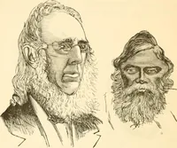 An illustration from Physiognomy illustrated ; or, Nature's revelations of character : a description of the mental, moral, and volitive dispositions of mankind, as manifested in the human form and countenance (1891)