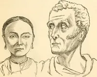 An illustration from Physiognomy illustrated ; or, Nature's revelations of character : a description of the mental, moral, and volitive dispositions of mankind, as manifested in the human form and countenance (1891)