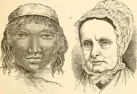 An illustration from Physiognomy illustrated ; or, Nature's revelations of character : a description of the mental, moral, and volitive dispositions of mankind, as manifested in the human form and countenance (1891)