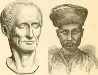 An illustration from Physiognomy illustrated ; or, Nature's revelations of character : a description of the mental, moral, and volitive dispositions of mankind, as manifested in the human form and countenance (1891)