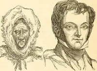 An illustration from Physiognomy illustrated ; or, Nature's revelations of character : a description of the mental, moral, and volitive dispositions of mankind, as manifested in the human form and countenance (1891)