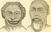 An illustration from Physiognomy illustrated ; or, Nature's revelations of character : a description of the mental, moral, and volitive dispositions of mankind, as manifested in the human form and countenance (1891)