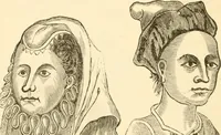 An illustration from Physiognomy illustrated ; or, Nature's revelations of character : a description of the mental, moral, and volitive dispositions of mankind, as manifested in the human form and countenance (1891)