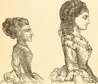 An illustration from Physiognomy illustrated ; or, Nature's revelations of character : a description of the mental, moral, and volitive dispositions of mankind, as manifested in the human form and countenance (1891)