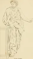 Picture 47 of 52 from Physiognomical sketches by Lavater (1802), leaf 100