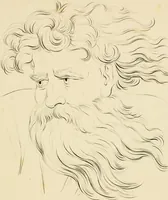An illustration from Physiognomical sketches by Lavater (1802)