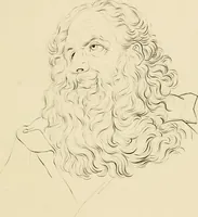 Picture 49 of 52 from Physiognomical sketches by Lavater (1802), leaf 104