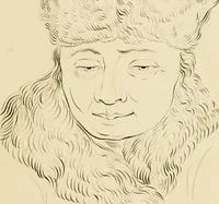 Picture 50 of 52 from Physiognomical sketches by Lavater (1802), leaf 106