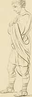 Picture 5 of 52 from Physiognomical sketches by Lavater (1802), leaf 18