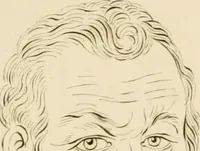 An illustration from Physiognomical sketches by Lavater (1802)