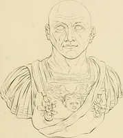 Picture 12 of 52 from Physiognomical sketches by Lavater (1802), leaf 28