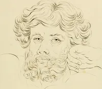 An illustration from Physiognomical sketches by Lavater (1802)