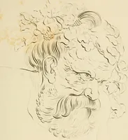 Picture 23 of 52 from Physiognomical sketches by Lavater (1802), leaf 52
