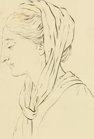 Picture 25 of 52 from Physiognomical sketches by Lavater (1802), leaf 56