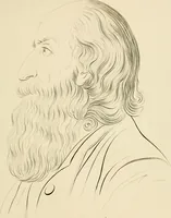 An illustration from Physiognomical sketches by Lavater (1802)