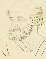 Picture 36 of 52 from Physiognomical sketches by Lavater (1802), leaf 78