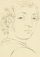 An illustration from Physiognomical sketches by Lavater (1802)