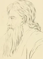 An illustration from Physiognomical sketches by Lavater (1802)