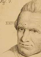 An illustration from The physiognomical system of Drs. Gall and Spurzheim; founded on an anatomical and physiological examination of the nervous system in general, and of the brain in particular; and indicating the dispositions and manifestations of the mind (1815)