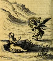 An illustration from Pia desideria authore Hermanno Hugone (1628)