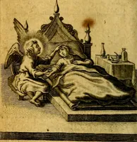 An illustration from Pia desideria authore Hermanno Hugone (1628)