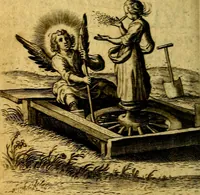 An illustration from Pia desideria authore Hermanno Hugone (1628)