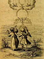 An illustration from Pia desideria authore Hermanno Hugone (1628)