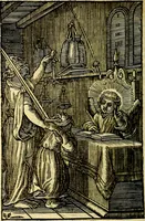 An illustration from Pia desideria; emblematis, elegiis & affectibus SS. Patrum illustrata (1628)
