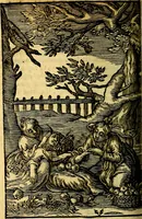 An illustration from Pia desideria; emblematis, elegiis & affectibus SS. Patrum illustrata (1628)