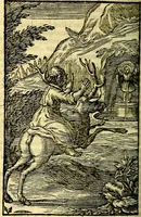 Picture 75 of 83 from Pia desideria; emblematis, elegiis & affectibus SS. Patrum illustrata (1628), leaf 421