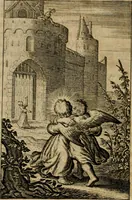 An illustration from Pia desideria : lib. iii. ad Vrbanum VIII (1632)