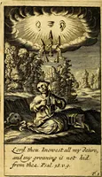 Picture 2 of 47 from Pia desideria: or, Divine addresses, : in three books. Illustrated with XLVII. copper-plates. (1686), leaf 21