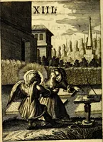 An illustration from Pia desideria: or, Divine addresses, : in three books. Illustrated with XLVII. copper-plates. (1686)