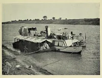 An illustration from A picnic party in wildest Africa : being a sketch of a winter's trip to some of the unknown waters of the upper Nile (1907)
