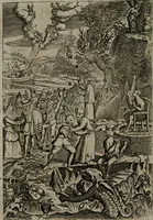 Picture 29 of 38 from Piæ considerationes ad declinandvm à malo et faciendvm bonvm, cum iconibus Viæ vitæ æernæ (1672), leaf 103