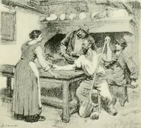 An illustration from Pictorial composition and the critical judgment of pictures; a handbook for students and lovers of art (1903)